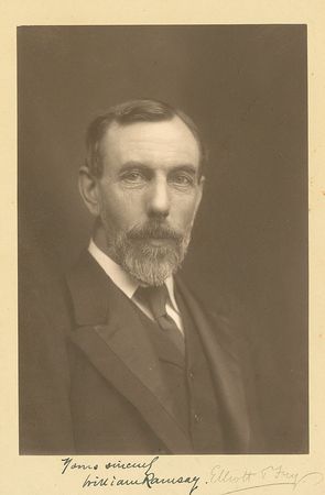 Lot #208 William Ramsay: Distinguished portrait of the discoverer of the noble gases - Image 2