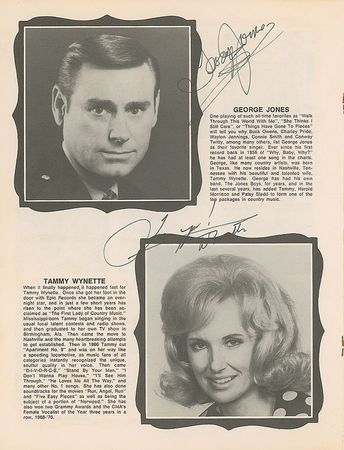Lot #798 Country Music: Country’s greatest stars, including Jones, Wynette, Jennings—and the earliest Parton we have encountered - Image 1