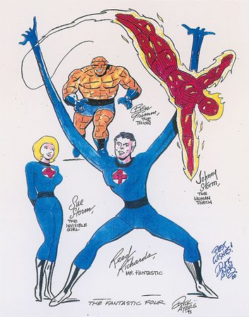 Lot #609 Dick Ayers Sketches - Image 1