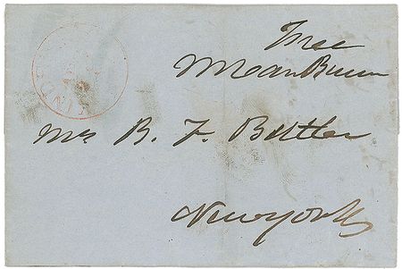 Lot #15 Martin Van Buren: Addressed to his future