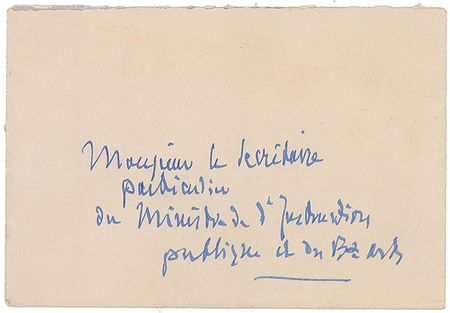 Lot #1728 Jules Massenet Handwritten Letter Signed - Image 2