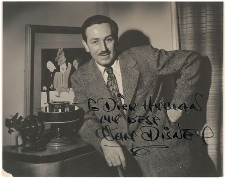 Lot #750 Walt Disney: Crystal-clear portrait of the ?Great Imagineer? - Image 1