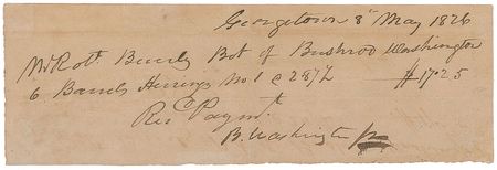 Lot #361 Supreme Court: Bushrod Washington - Image 1