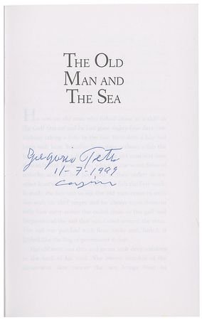 Lot #815 Ernest Hemingway: Gregorio Fuentes - Image 1