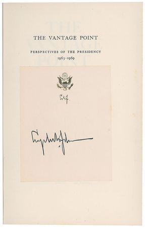 Lot #133 Lyndon B. Johnson Book - Image 1