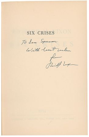 Lot #137 Richard Nixon Book - Image 1