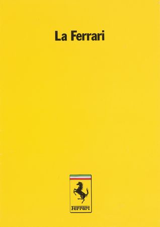 Lot #1592 Enzo Ferrari Brochure - Image 2
