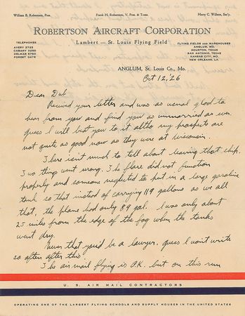 Lot #658 Charles Lindbergh: The young aviator elucidates his third headline-grabbing escape from a faulty plane: “I was only about 25 miles from the edge of the fog when the tanks went dry” - Image 1