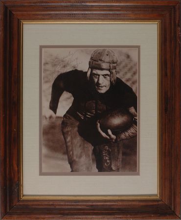 Lot #1607 Red Grange Signed Photograph - Image 2