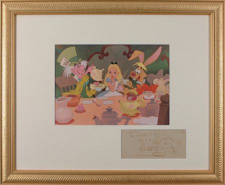 Lot #865 Walt Disney Signature - Image 1