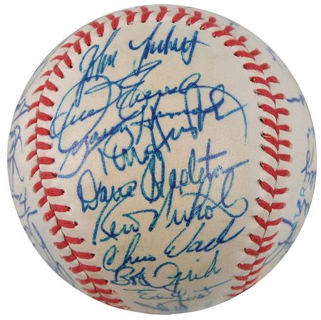 Lot #1576 Boston Red Sox Baseball - Image 1