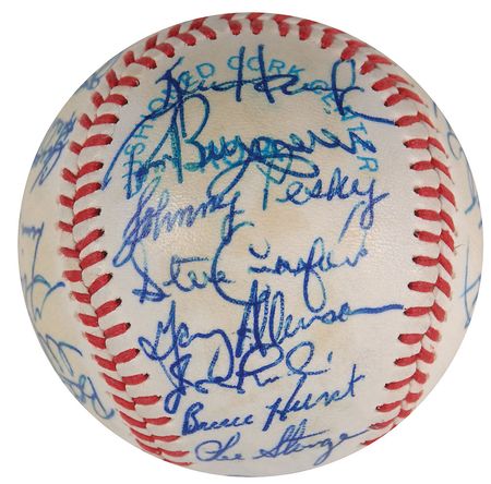 Lot #1576 Boston Red Sox Baseball - Image 4