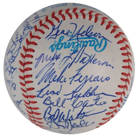 Lot #1648 NY Yankees Baseball - Image 2