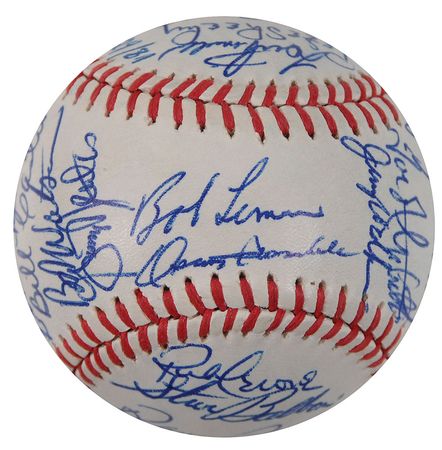 Lot #1648 NY Yankees Baseball - Image 5