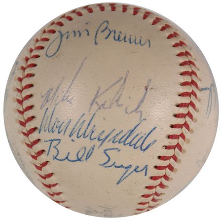 Lot #1626 Los Angeles Dodgers Baseball - Image 4