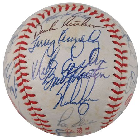 Lot #1566 Baseball: National League All-Stars Baseball - Image 1
