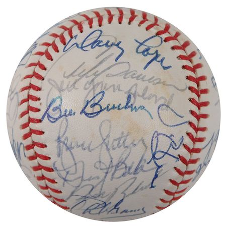 Lot #1566 Baseball: National League All-Stars Baseball - Image 3