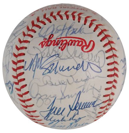 Lot #1566 Baseball: National League All-Stars Baseball - Image 4