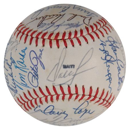 Lot #1566 Baseball: National League All-Stars Baseball - Image 6