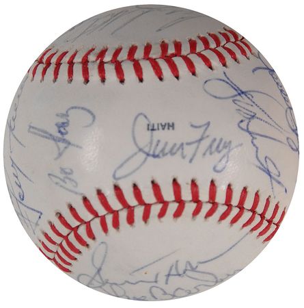 Lot #1565 Baseball: American League All-Stars Baseball - Image 6