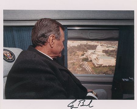Lot #167 George Bush Signed Photographs - Image 1