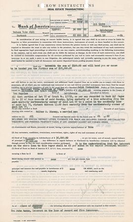 Lot #867 Walt Disney: Disney buys land in L. A. while his famous park welcomes its 25-millionth guest - Image 1