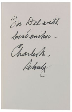 Lot #879 Charles Schulz Book - Image 1