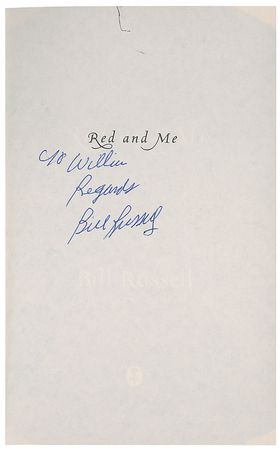 Lot #1671 Bill Russell Book - Image 1