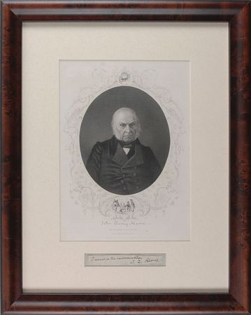 Lot #17 John Quincy Adams Endorsement - Image 1