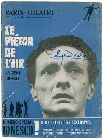 Lot #822 Eugene Ionesco - Image 1
