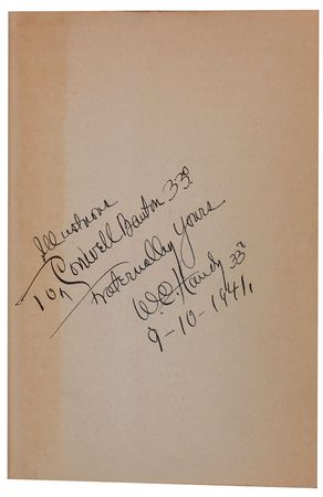 Lot #962 W. C. Handy Book - Image 1