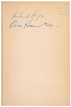 Lot #974 Rodgers and Hammerstein Book - Image 1