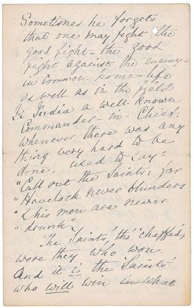 Lot #285 Florence Nightingale: A heartfelt remembrance of the Charge of the Light Brigade: “At one great battle which had to be fought on the defensive & won, the men stood firm as rocks till they fell—not a man stirred” - Image 10