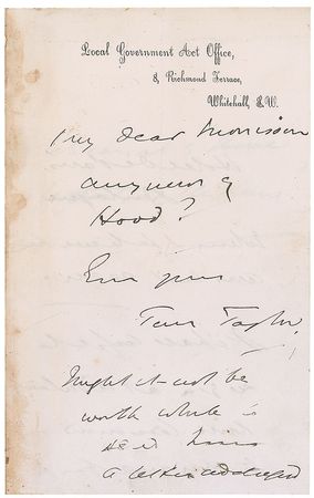 Lot #844 Tom Taylor - Image 1