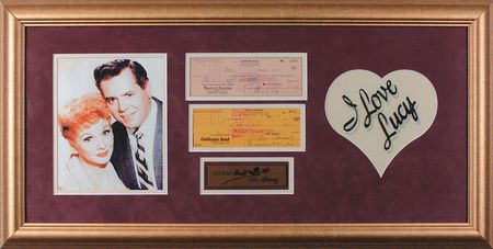 Lot #1333 Lucille Ball and Desi Arnaz Checks - Image 1