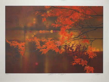 Lot #1543 Bob Peak: Gorgeous set of six lithographs honoring ?The Spirit of Sport? - Image 6