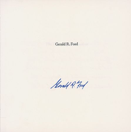 Lot #145 Gerald Ford Books - Image 1