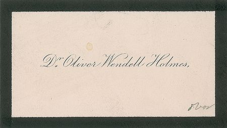Lot #819 Oliver Wendell Holmes, Sr - Image 2