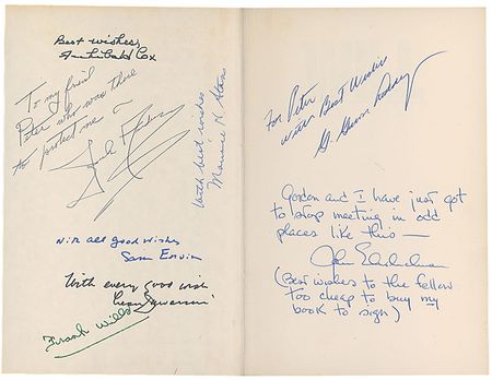 Lot #478 Watergate Book - Image 1