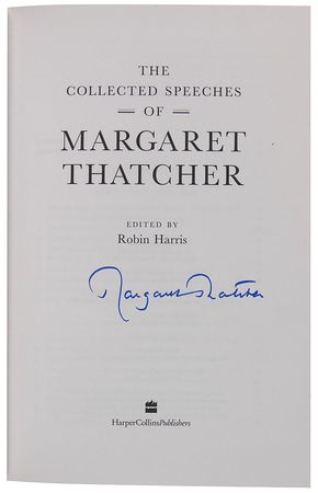 Lot #470 Margaret Thatcher Book - Image 1