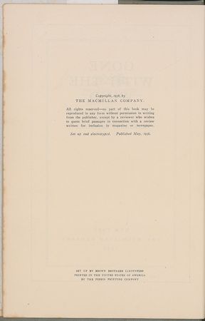 Lot #771 Margaret Mitchell Book - Image 3