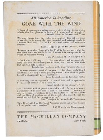 Lot #771 Margaret Mitchell Book - Image 5
