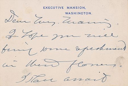 Lot #54 Rose Cleveland Handwritten Letter Signed - Image 1