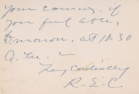 Lot #54 Rose Cleveland Handwritten Letter Signed - Image 2