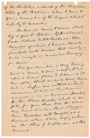 Lot #477 Samuel Cutler Ward Handwritten Letter Signed - Image 4
