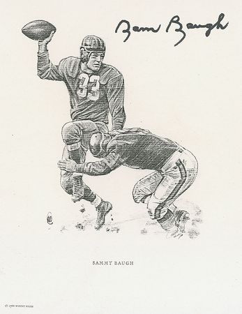 Lot #1571 Sammy Baugh - Image 1
