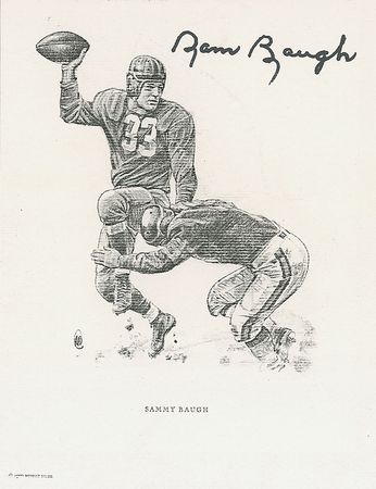 Lot #1571 Sammy Baugh - Image 2