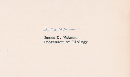 Lot #363 DNA: Watson and Crick Signatures - Image 1