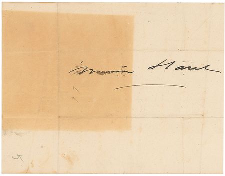 Lot #758 Victor Hugo Handwritten Letter Signed - Image 2