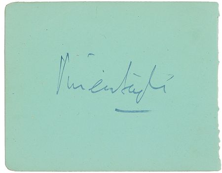 Lot #1443 Vivien Leigh and Laurence Olivier Signatures - Image 1